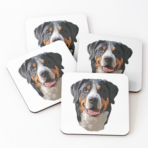 Item preview, Swiss Mountain Dog - Sennenhund designed and sold by ElegantCat.