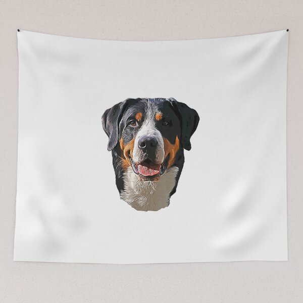 Item preview, Swiss Mountain Dog - Sennenhund designed and sold by ElegantCat.