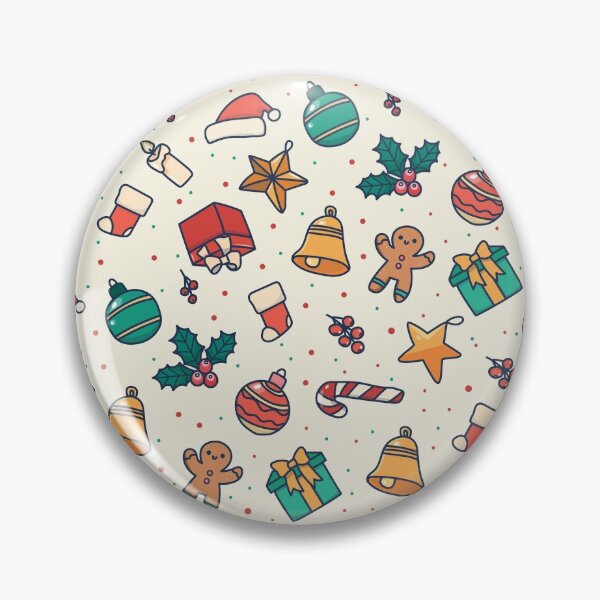 Artikelvorschau, Buntes Weihnachtsmuster entworfen und verkauft von PatternSquare.