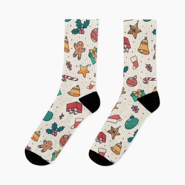 Item preview, Colorful Christmas Pattern designed and sold by PatternSquare.
