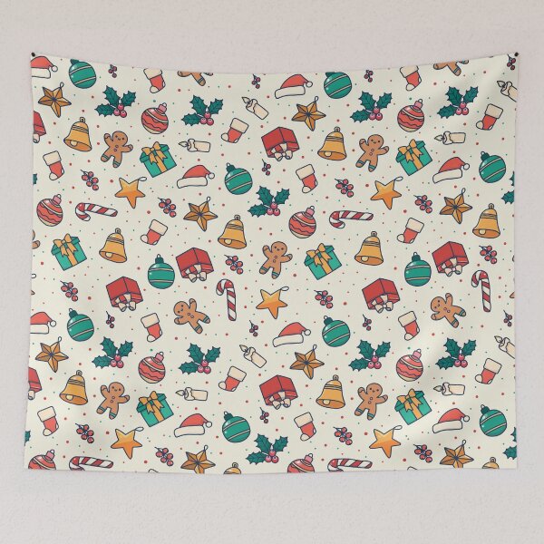 Item preview, Colorful Christmas Pattern designed and sold by PatternSquare.