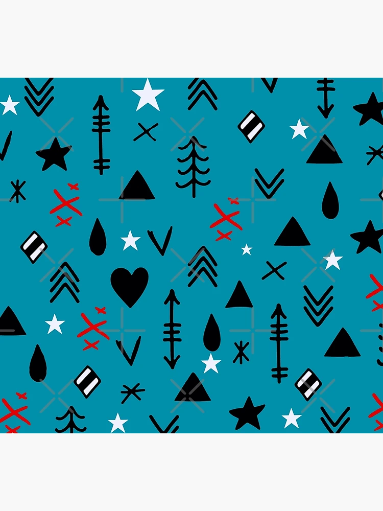 Thumbnail 5 of 5, Socks, Abstract Graphic Pattern designed and sold by MarcSabuncu.