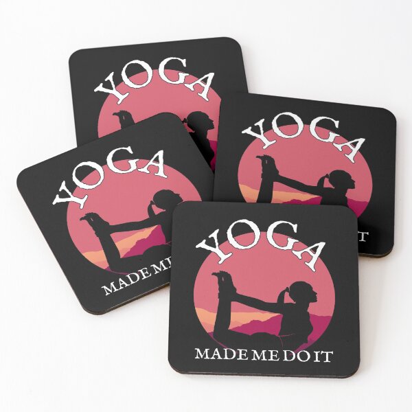 Item preview, Yoga made me do it -Red designed and sold by BLACKSUN-SHOP.