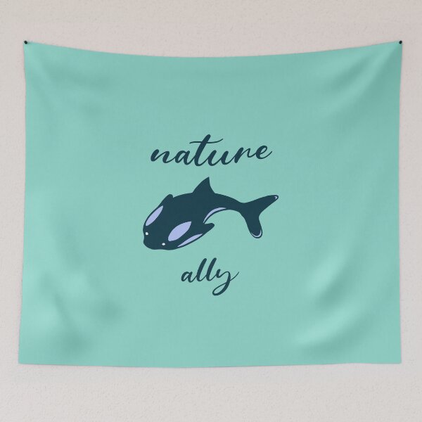 Item preview, The Endangered Whale, Nature Ally designed and sold by TheVintageGuild.