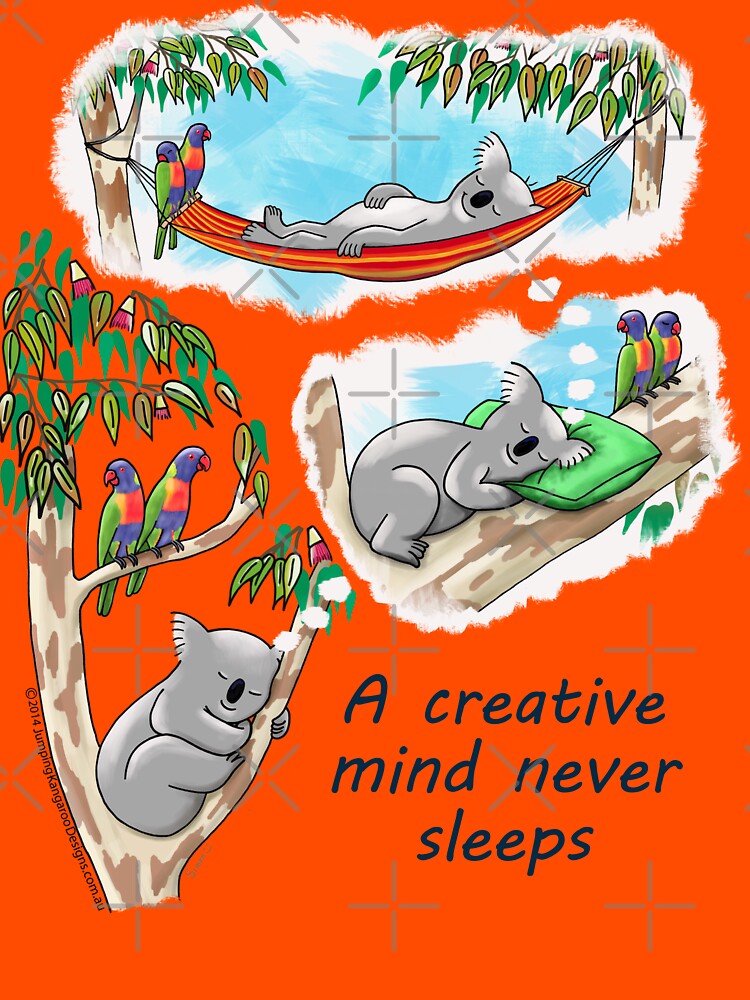 Koala dreams - A creative mind never sleeps by JumpingKangaroo