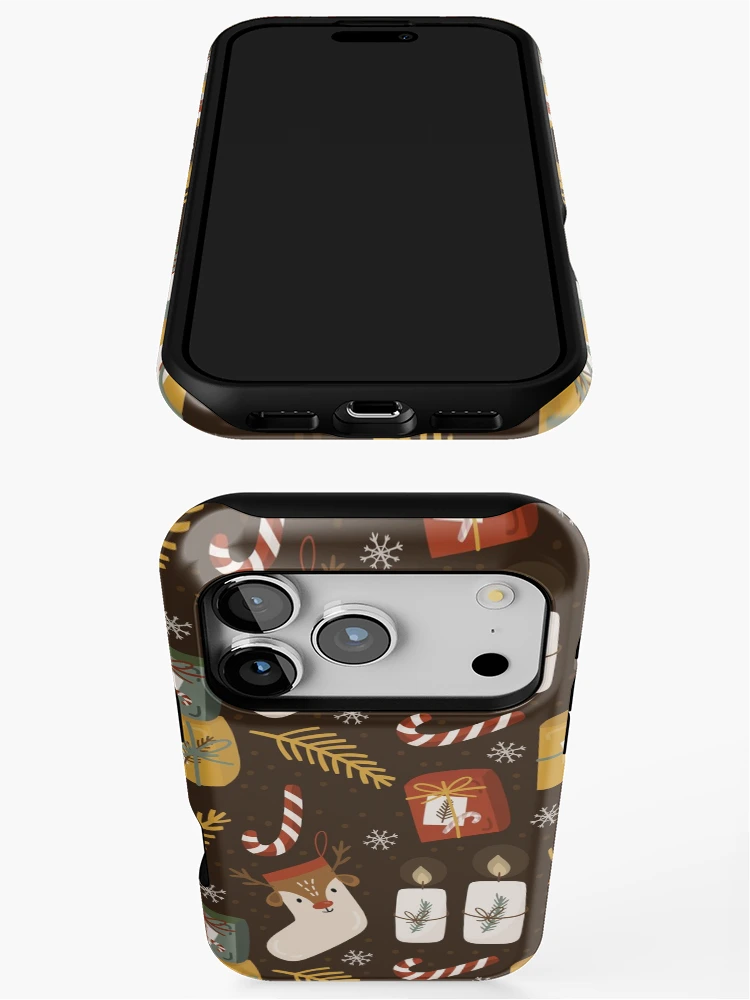 Thumbnail 3 of 4, iPhone Case, Gift Box Christmas Pattern designed and sold by PatternSquare.