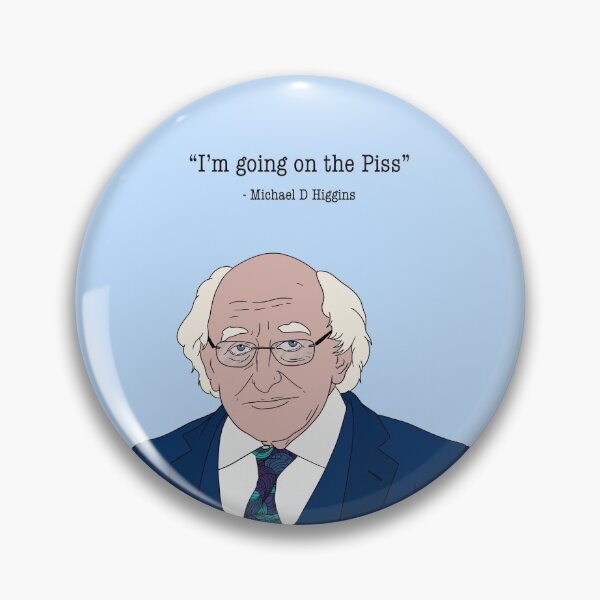 Item preview, Michael D Higgins designed and sold by WHITEBITCHCRAFT.