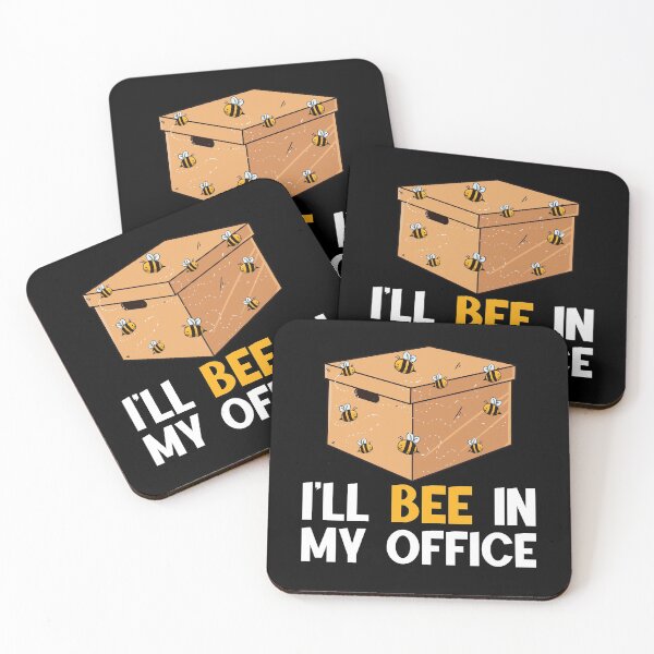 Aperçu de l'œuvre Je vais abeille dans mon bureau Apiculture Apiculture créée et vendue par Pubi.