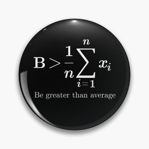 Item preview, Be Greater Than Average Math designed and sold by Castillo411.