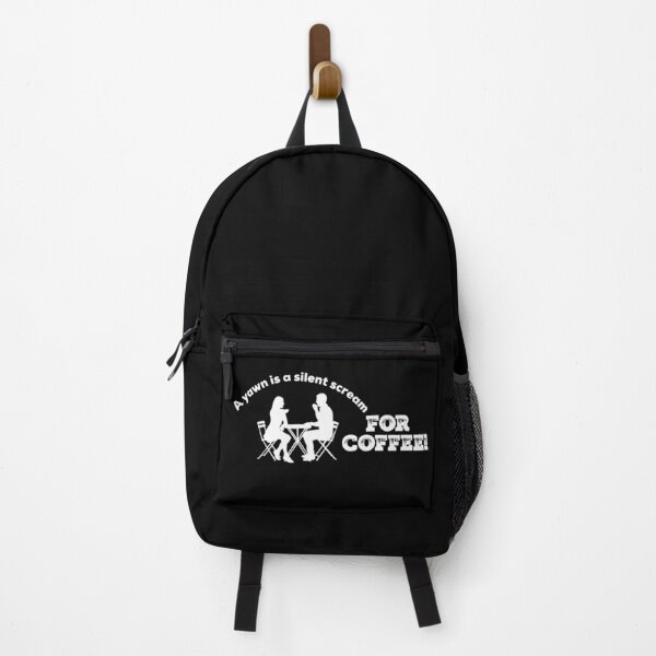 Item preview, A yawn is a silent scream for coffee designed and sold by UncleStuScience.
