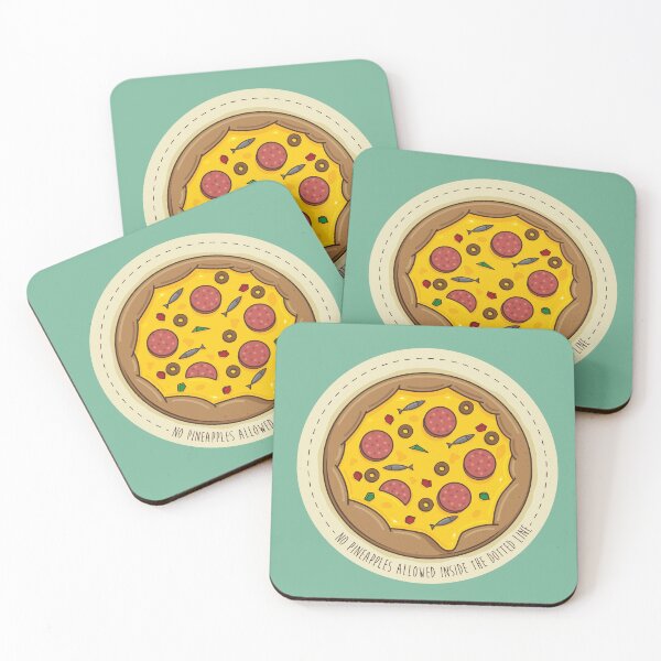 Item preview, No pineapple on pizza designed and sold by Bubsart78.