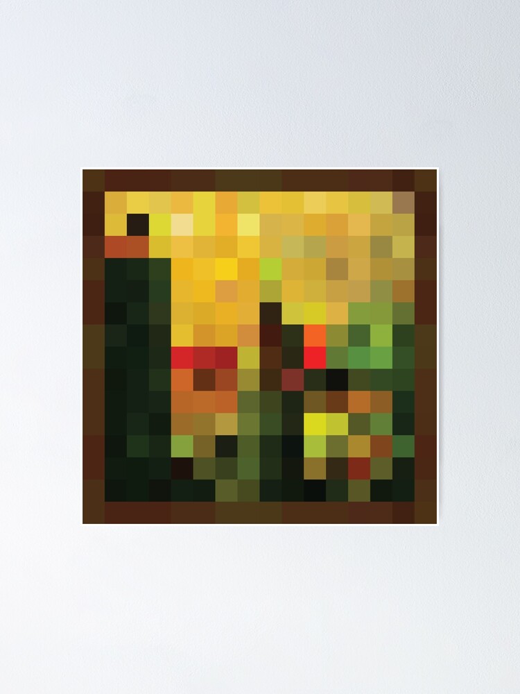 "Minecraft Painting Albanian" Poster for Sale by Redbubble