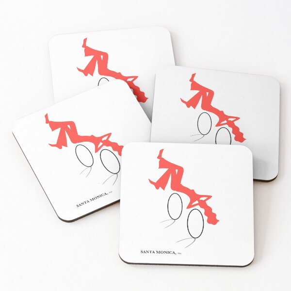 Item preview, "a bicycle world" - Santa Monica, usa designed and sold by andrebaldet.