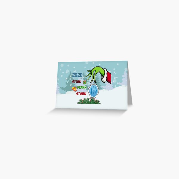 Item preview, 2020 stink stank stunk grinch quarantine christmas designed and sold by MonaMortiz.