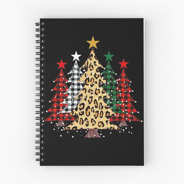 Item preview, Merry Christmas Trees With Buffalo Plaid And Leopard Pine Design designed and sold by EvanMcguinness.