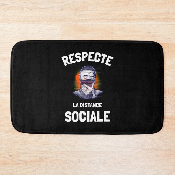 Item preview, Respects social distance humor covid virus designed and sold by joozybart.