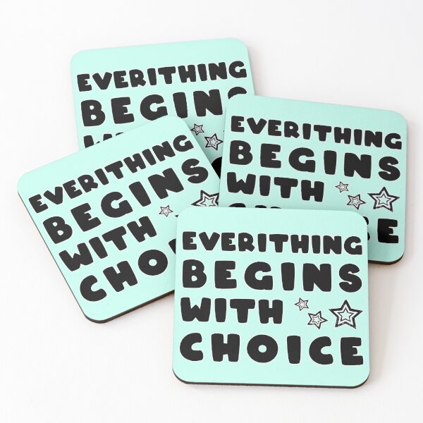 Item preview, Everything Begins With Choice designed and sold by alex-d88.