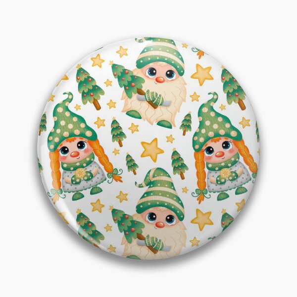 Item preview, Christmas Gnomes Pattern designed and sold by PatternSquare.