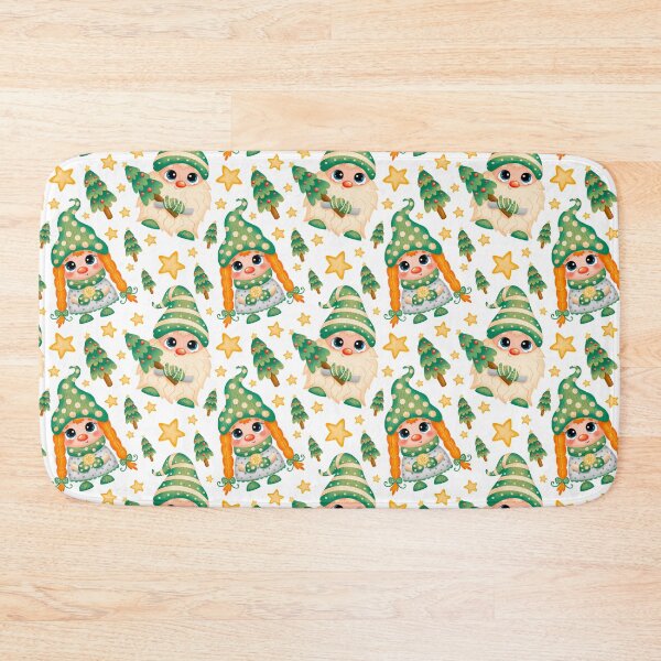 Item preview, Christmas Gnomes Pattern designed and sold by PatternSquare.
