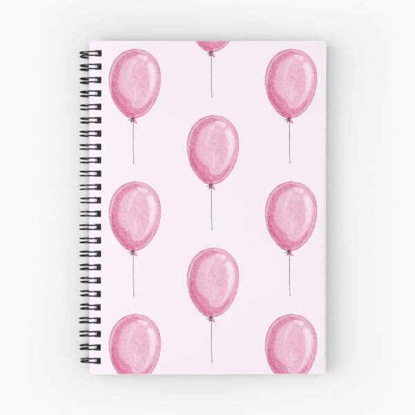 Aperçu de l'œuvre Ballons roses. créée et vendue par Anya Illustration Studio.