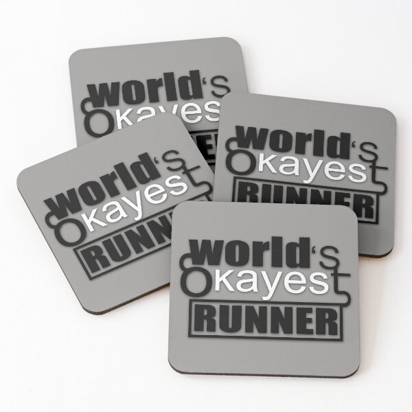 Item preview, World Okayest Runner to motivate yourself in Clothing, Accessories, Home Decor. designed and sold by Myartbeyours.