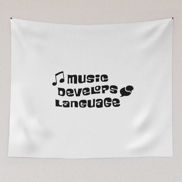 Item preview, Music Helps Language Development designed and sold by KeepMoving.