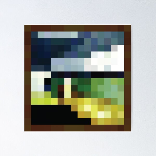 Item preview, Minecraft Painting de_aztec2 designed and sold by Saikishop.