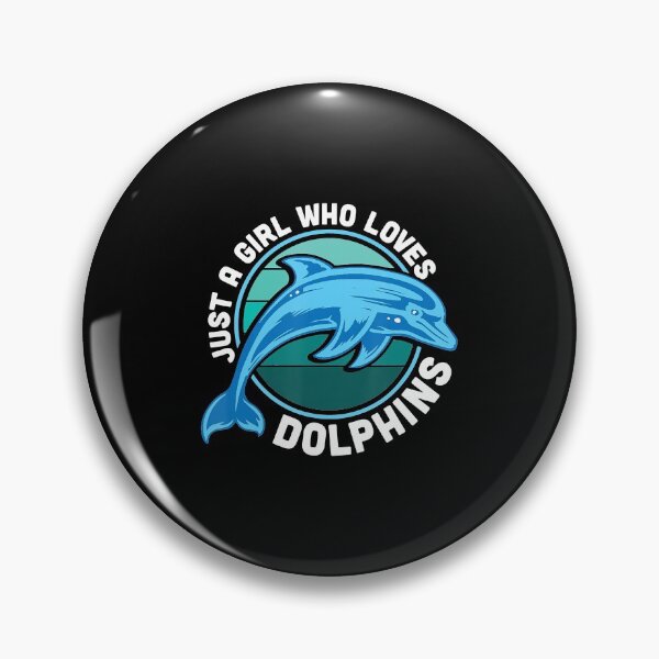 Item preview, Just A Girl Who Loves Dolphins Shirt Dolphin Lovers T-Shirt designed and sold by CharlotteHicks.
