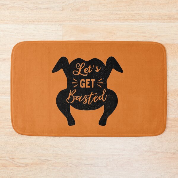 Item preview, Funny Thanksgiving Turkey - Let's Get Basted designed and sold by silverhexagon.