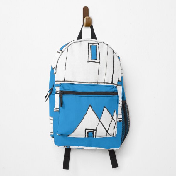 Item preview, Group Houses on Blue Board designed and sold by Istvan Ocztos.