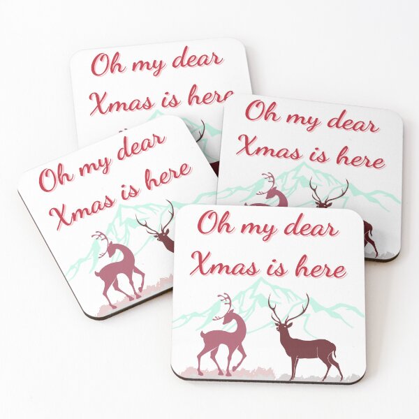 Item preview, happy Xmas deer designed and sold by Colorise.