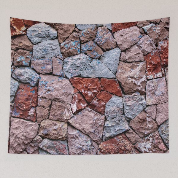 Item preview, Colorful stone wall texture design designed and sold by anzus13carlett.