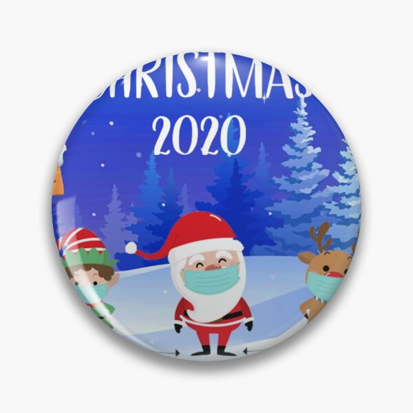Item preview, santa reindeer 6 feet with mask quarantine christmas 2020 designed and sold by MonaMortiz.