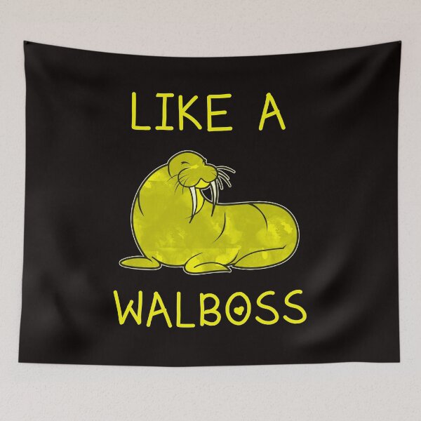 Item preview, Walrus boss saying funny designed and sold by Imutobi.