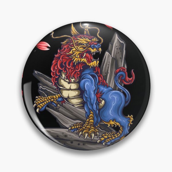Item preview, ▶ ️ ▶ ️ LEON DRAGON ◀ ️ JAPANESE ART designed and sold by KHAOTICSHOP.