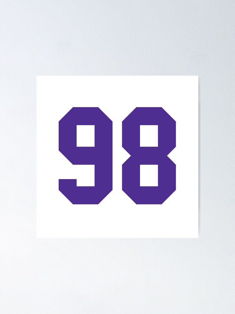 Fifty-Two Purple Jersey Number Sports 52 Cap for Sale by HelloFromAja
