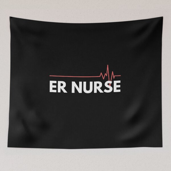 Item preview, Emergency Room Nurse - ER Nurse Square - Essential Workers - New Nurse - Nurses Are Heroes - Nursing Fashion designed and sold by hamid2d.