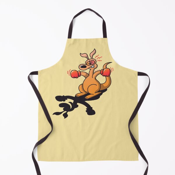 Item preview, Boxing Kangaroo attacked by his own shadow! designed and sold by Zoo-co.