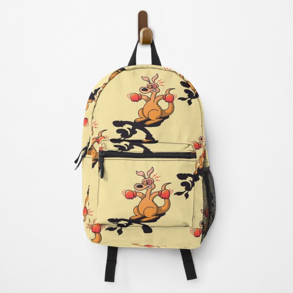 Item preview, Boxing Kangaroo attacked by his own shadow! designed and sold by Zoo-co.