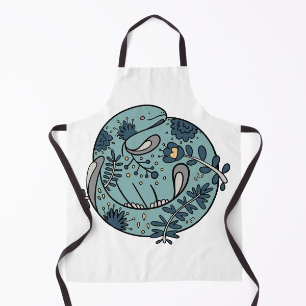 Item preview, Brachiosaurus Floral Dino designed and sold by maak-and-illy.
