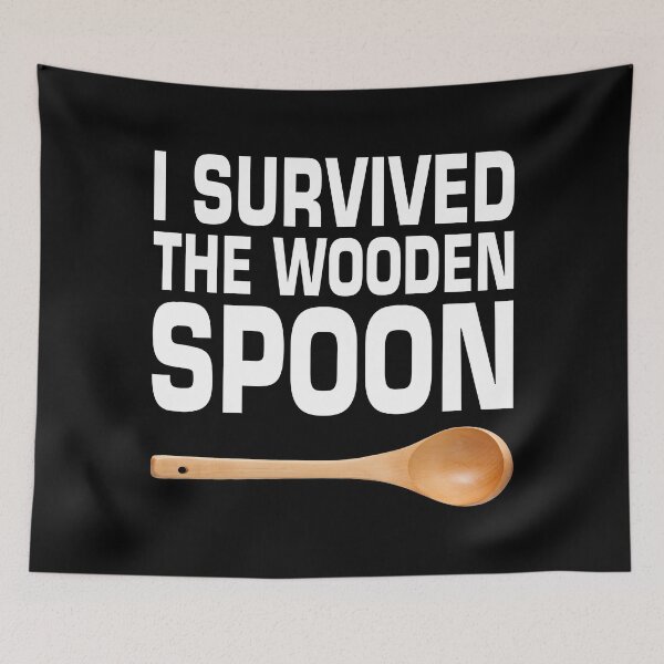 Item preview, I Survived The Wooden Spoon designed and sold by NearDoubt.