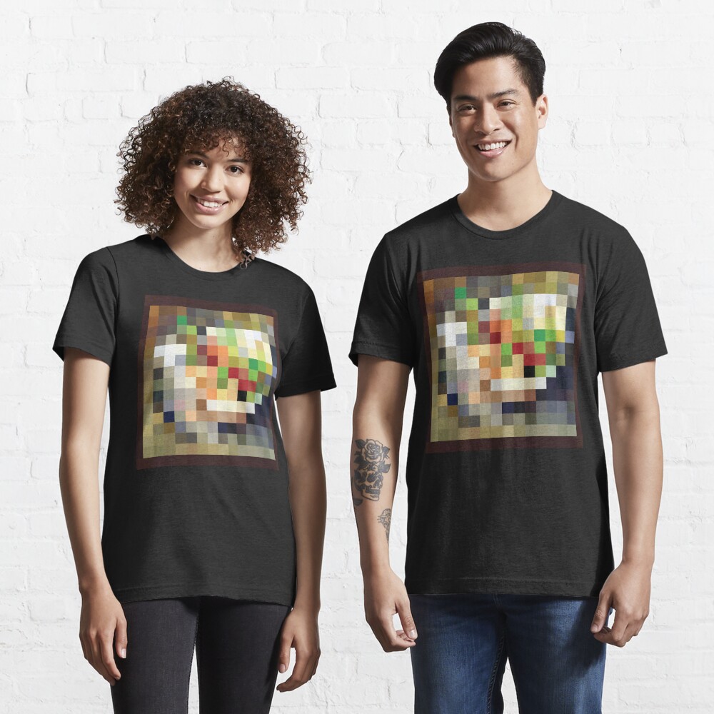 "Minecraft Painting Kebab med tre pepperoni" Tshirt for Sale by
