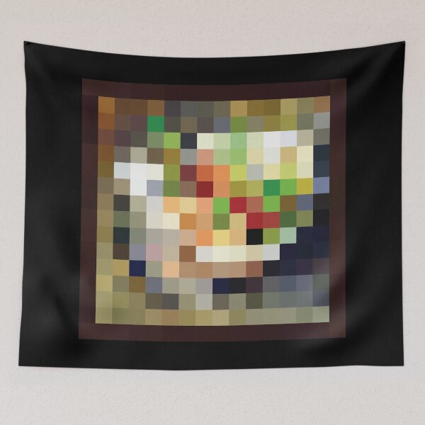Item preview, Minecraft Painting Kebab med tre pepperoni designed and sold by Saikishop.