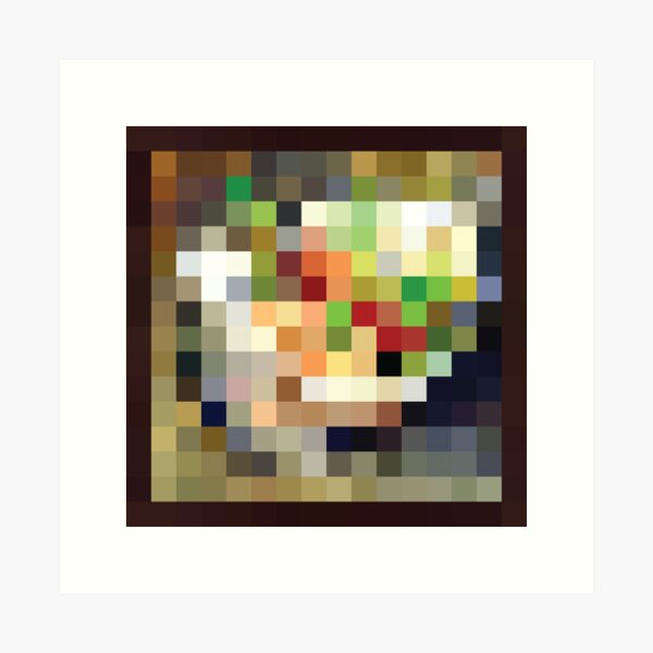 Minecraft Food Art Prints for Sale | Redbubble