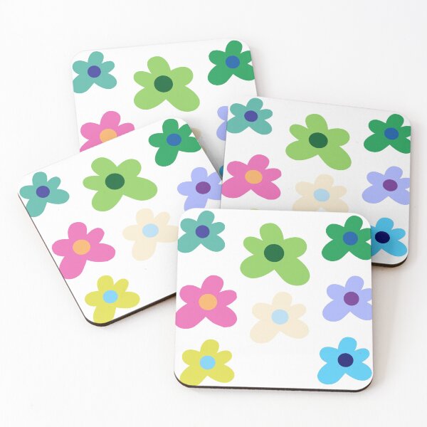 Item preview, Funky flower pattern designed and sold by oddlygreat.