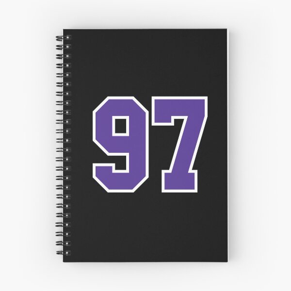 Item preview, Ninety-Seven Purple Jersey Number Sports 97 designed and sold by HelloFromAja.