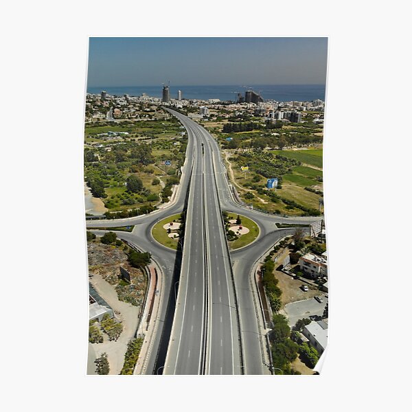 Highway Lockdown - Germasogeia Poster