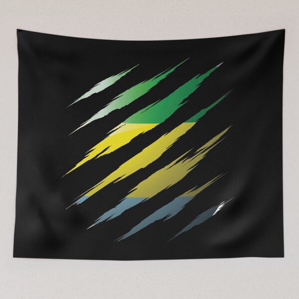 Item preview, Gabon My Country Claw Nail designed and sold by HelloFromAja.