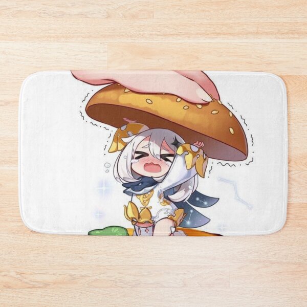 Item preview, genshin impact paimon Cute hamburger  designed and sold by Weedyff.