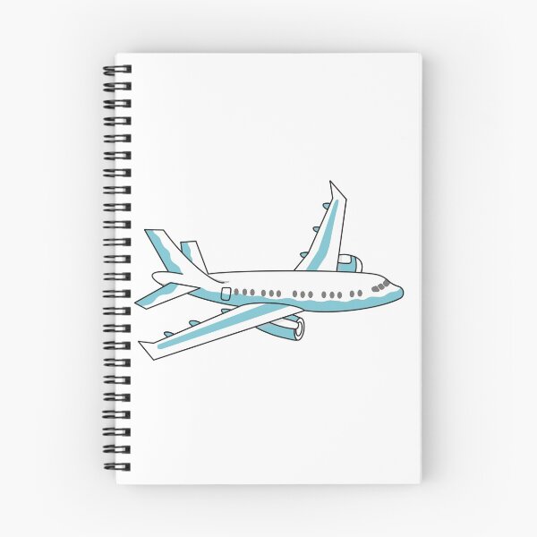 Item preview, Blue Wavy Airplane designed and sold by elsxiv.